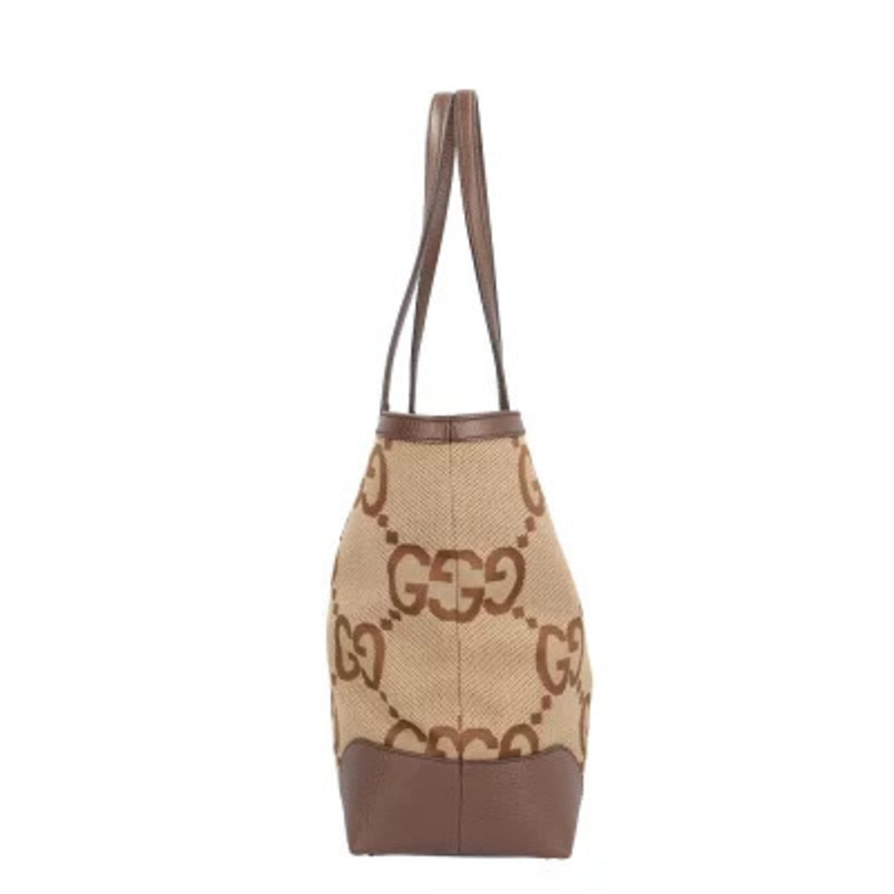 Gucci Jumbo GG Ophidia Tote Bag Canvas Beige - Picture 4 of 7